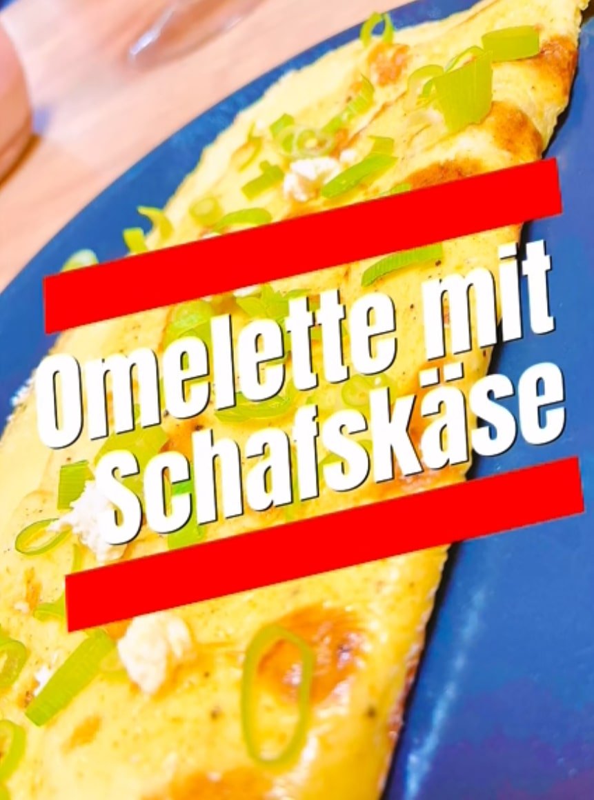 Mehr über den Artikel erfahren Omlette mit Schafskäse
